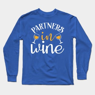 partner in wine 3 Long Sleeve T-Shirt